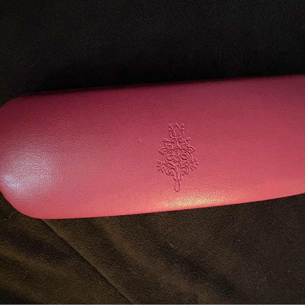 Elegant Pink Glasses Case